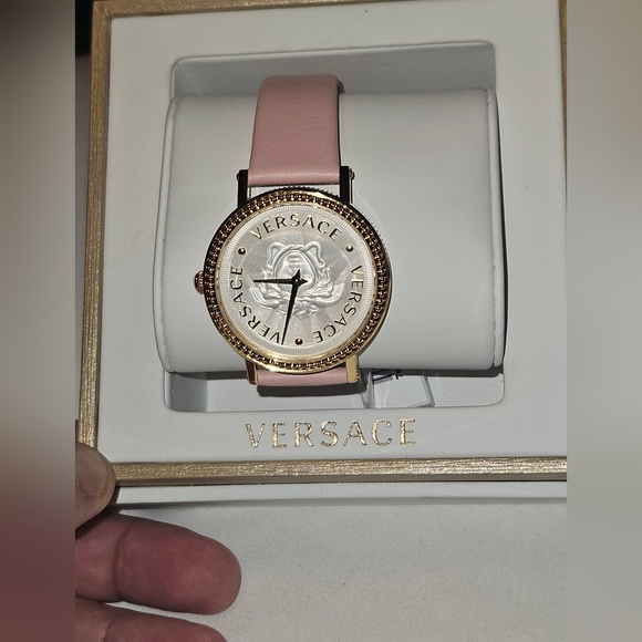 VERSACE  pink women's watch - Picture 5 of 8